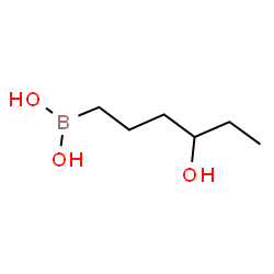 ChemSpider 2D Image | (4-Hydroxyhexyl)boronic acid | C6H15BO3