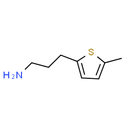 ChemSpider 2D Image | 3-(5-Methyl-2-thienyl)-1-propanamine | C8H13NS