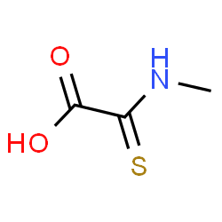ChemSpider 2D Image | (Methylamino)(thioxo)acetic acid | C3H5NO2S