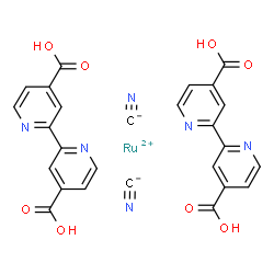 ChemSpider 2D Image | Ruthenizer 505 | C26H16N6O8Ru