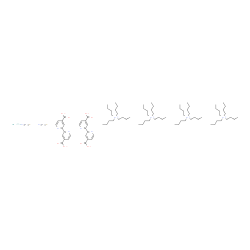 ChemSpider 2D Image | Ruthenium(2+) N,N,N-tributyl-1-butanaminium 2,2'-bipyridine-4,4'-dicarboxylate (thioxomethylene)azanide (1:4:2:2) | C90H156N10O8RuS2