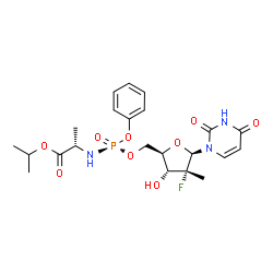 ChemSpider 2D Image | Sofosbuvir | C22H29FN3O9P