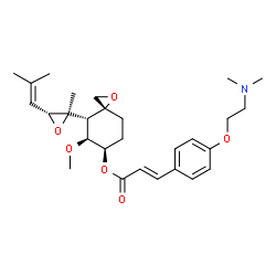 ChemSpider 2D Image | Beloranib | C28H39NO6