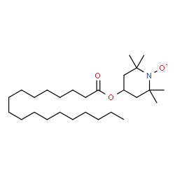 ChemSpider 2D Image | [2,2,6,6-Tetramethyl-4-(stearoyloxy)-1-piperidinyl]oxidanyl | C27H52NO3
