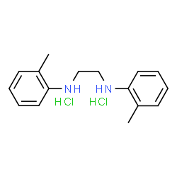 ChemSpider 2D Image | N1,N2-di-o-tolylethane-1,2-diamine hydrochloride | C16H22Cl2N2