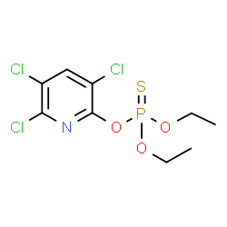 ChemSpider 2D Image | Chlorpyrifos | C9H11Cl3NO3PS
