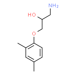 ChemSpider 2D Image | 1-Amino-3-(2,4-dimethylphenoxy)-2-propanol | C11H17NO2