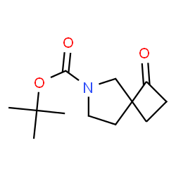 ChemSpider 2D Image | tert-Butyl 1-oxo-6-azaspiro[3.4]octane-6-carboxylate | C12H19NO3