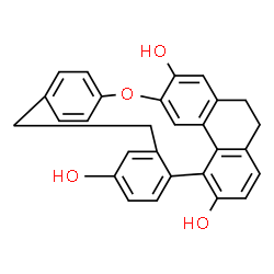 ChemSpider 2D Image | 14-Oxahexacyclo[13.9.3.2~10,13~.0~2,7~.0~18,26~.0~21,25~]nonacosa-1(25),2,4,6,10,12,15,17,21,23,26,28-dodecaene-5,16,24-triol | C28H22O4