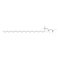 ChemSpider 2D Image | Hexacosanoic Acid-d4 | C26H48D4O2