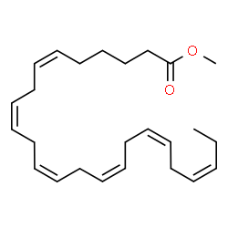 ChemSpider 2D Image | Methyl (6Z,9Z,12Z,15Z,18Z,21Z)-6,9,12,15,18,21-tetracosahexaenoate | C25H38O2