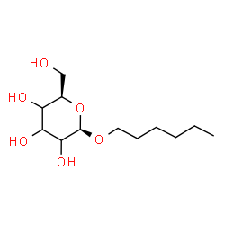 ChemSpider 2D Image | Hexyl beta-D-glycero-hexopyranoside | C12H24O6