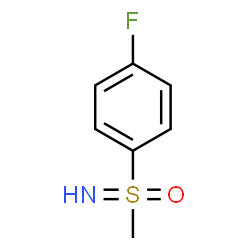 ChemSpider 2D Image | 1-Fluoro-4-(S-methylsulfonimidoyl)benzene | C7H8FNOS