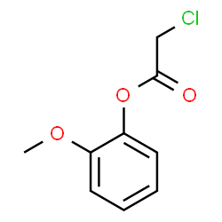 ChemSpider 2D Image | 2-Methoxyphenyl chloroacetate | C9H9ClO3
