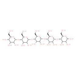 ChemSpider 2D Image | alpha-D-glycero-Hexopyranosyl-(1->4)-alpha-D-erythro-hexopyranosyl-(1->4)-alpha-D-erythro-hexopyranosyl-(1->4)-alpha-D-erythro-hexopyranosyl-(1->4)-D-erythro-hexopyranose | C30H52O26