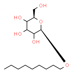 ChemSpider 2D Image | Nonyl beta-D-glycero-hexopyranoside | C15H30O6