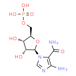 ChemSpider 2D Image | AICAR-5'-MP / ZMP | C9H15N4O8P