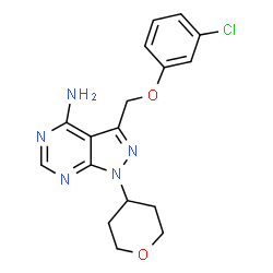 ChemSpider 2D Image | PF-4800567 | C17H18ClN5O2