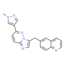 ChemSpider 2D Image | NVP-BVU972 | C20H16N6