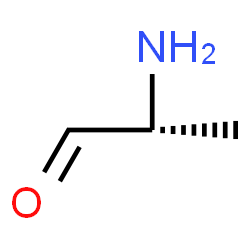 ChemSpider 2D Image | (2R)-2-Aminopropanal | C3H7NO