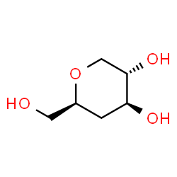 ChemSpider 2D Image | 1,5-Anhydro-4-deoxy-D-xylo-hexitol | C6H12O4