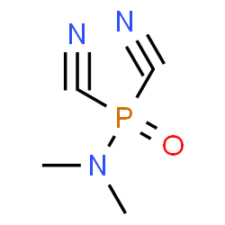 ChemSpider 2D Image | Dimethylphosphoramidic dicyanide | C4H6N3OP