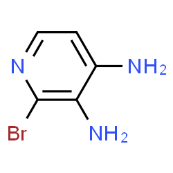 ChemSpider 2D Image | 2-Bromo-3,4-pyridinediamine | C5H6BrN3
