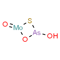 ChemSpider 2D Image | [Arsenothionito(2-)-kappa~2~O,S](oxo)molybdenum | HAsMoO3S