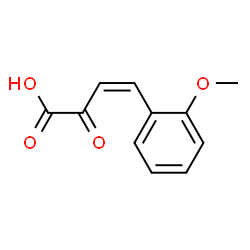 ChemSpider 2D Image | (3Z)-4-(2-Methoxyphenyl)-2-oxo-3-butenoic acid | C11H10O4