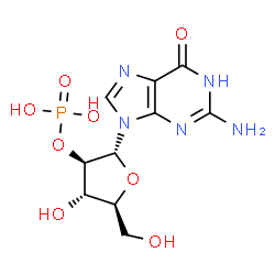 ChemSpider 2D Image | guanosine-2'-monophosphate | C10H14N5O8P