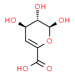 ChemSpider 2D Image | 4,5-DEHYDRO-D-GLUCURONIC ACID | C6H8O6
