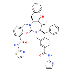 ChemSpider 2D Image | XV638 | C41H38N6O5S2