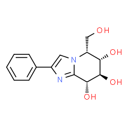 ChemSpider 2D Image | GLUCO-PHENYLIMIDAZOLE | C14H16N2O4