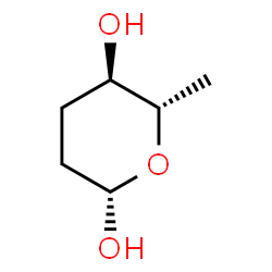 ChemSpider 2D Image | 2,3-DIDEOXYFUCOSE | C6H12O3