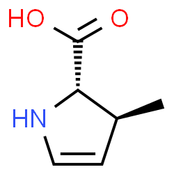 ChemSpider 2D Image | 4-METHYL-PYRROLINE-5-CARBOXYLIC ACID | C6H9NO2