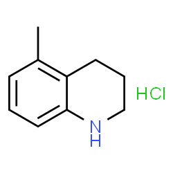 ChemSpider 2D Image | 5-methyl-1,2,3,4-tetrahydroquinoline hydrochloride | C10H14ClN
