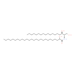 ChemSpider 2D Image | N-(2-hydroxyhexacosanoyl)sphinganine | C44H89NO4