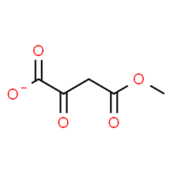 ChemSpider 2D Image | 4-Methoxy-2,4-dioxobutanoate | C5H5O5