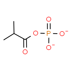 ChemSpider 2D Image | Isobutyryl phosphate | C4H7O5P