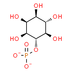 ChemSpider 2D Image | (1S,2R,3S,4S,5S,6S)-2,3,4,5,6-Pentahydroxycyclohexyl phosphate | C6H11O9P