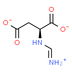 ChemSpider 2D Image | (2S)-2-[(Iminiomethyl)amino]succinate | C5H7N2O4