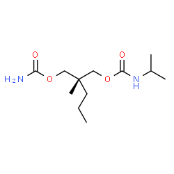 ChemSpider 2D Image | (R)-carisoprodol | C12H24N2O4