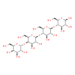 ChemSpider 2D Image | alpha-D-Gal-(1->4)-beta-D-Gal-(1->4)-beta-D-Glc-(1->4)-beta-D-Glc | C24H42O21