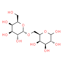 ChemSpider 2D Image | alpha-D-Galp-(1->6)-D-Galp | C12H22O11