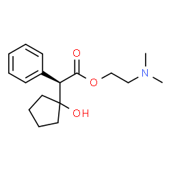 ChemSpider 2D Image | (R)-cyclopentolate | C17H25NO3