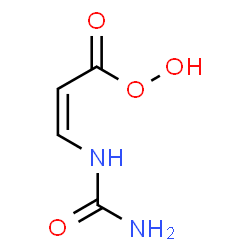 ChemSpider 2D Image | ureidoperacrylic acid | C4H6N2O4
