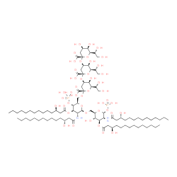ChemSpider 2D Image | (KDO)3-lipid IVA | C92H166N2O44P2