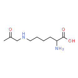 ChemSpider 2D Image | N(6)-acetonyllysine | C9H18N2O3
