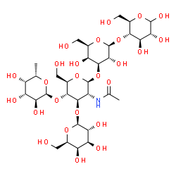 ChemSpider 2D Image | LNF II | C32H55NO25