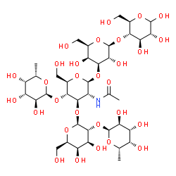 ChemSpider 2D Image | LND I | C38H65NO29